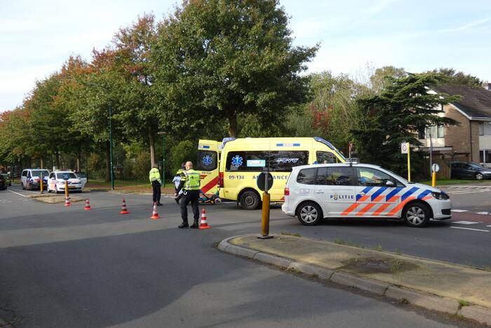 Fietser gewond bij ongeval