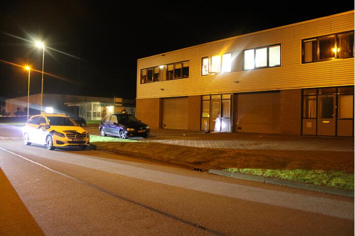 Persoon gewond na vernieling met lachgas tank