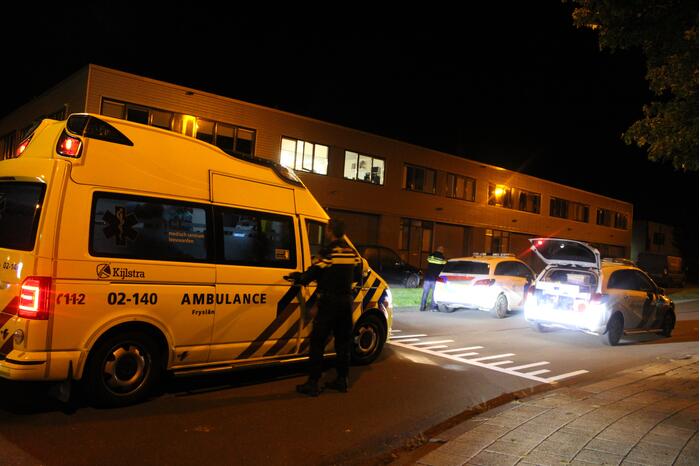 Persoon gewond na vernieling met lachgas tank