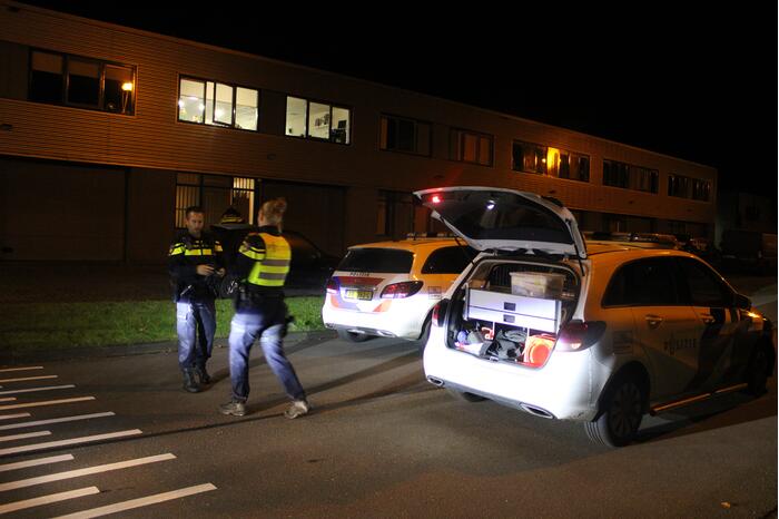 Persoon gewond na vernieling met lachgas tank