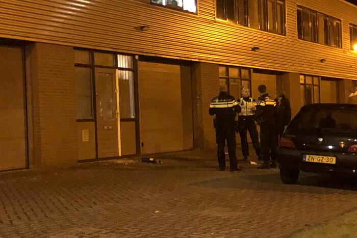 Persoon gewond na vernieling met lachgas tank