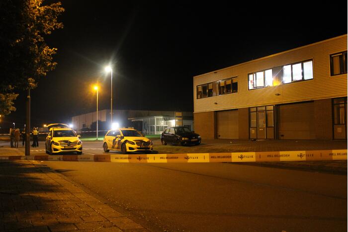 Persoon gewond na vernieling met lachgas tank