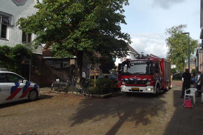 Brand in woning in Bunnepe