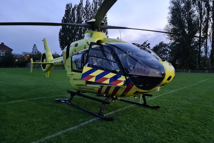 Traumahelikopter ingezet voor incident in woning
