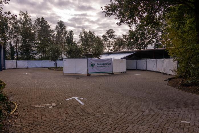 Eerste Corona-snelteststraat in Amersfoort geopend