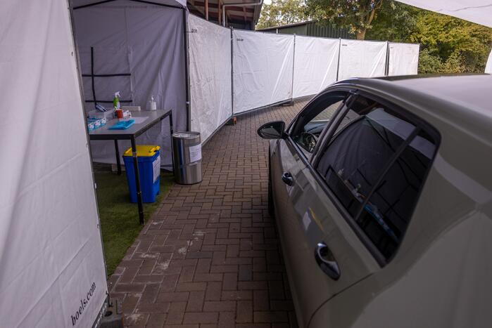 Eerste Corona-snelteststraat in Amersfoort geopend