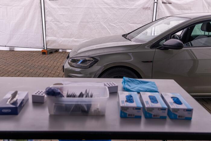 Eerste Corona-snelteststraat in Amersfoort geopend