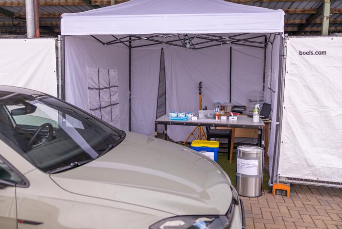 Eerste Corona-snelteststraat in Amersfoort geopend