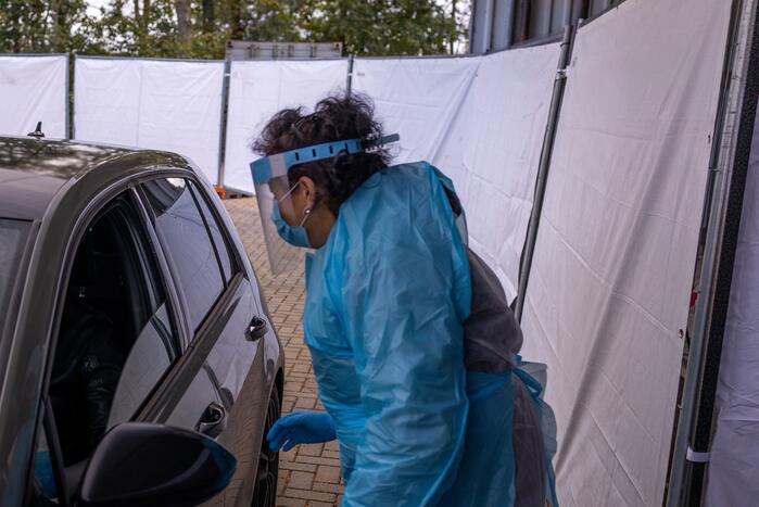 Eerste Corona-snelteststraat in Amersfoort geopend