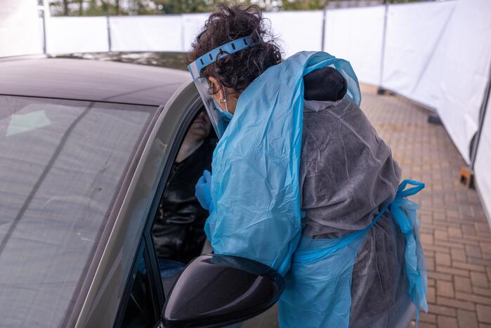 Eerste Corona-snelteststraat in Amersfoort geopend