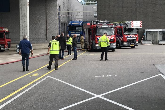 Brand in bedrijf Bakker Barendrecht