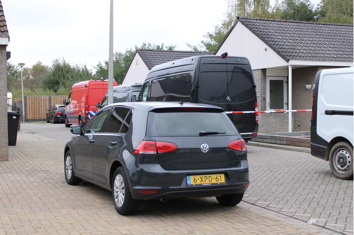 Drugslab aangetroffen in woning