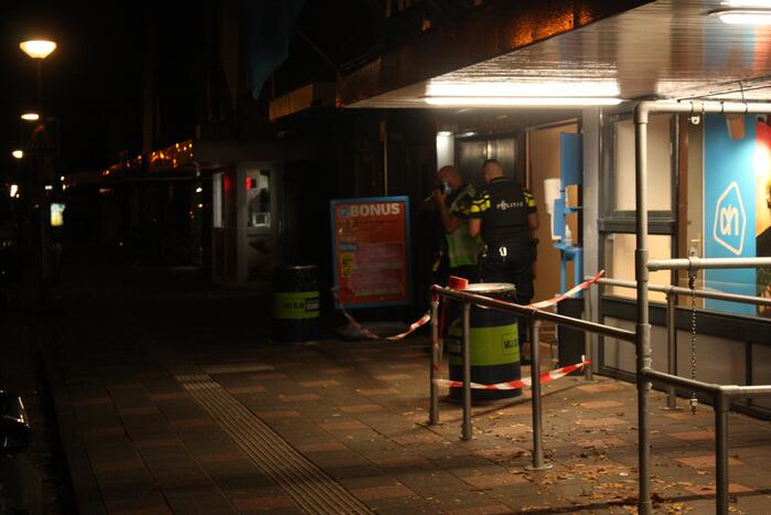 Overval op supermarkt Albert Heijn