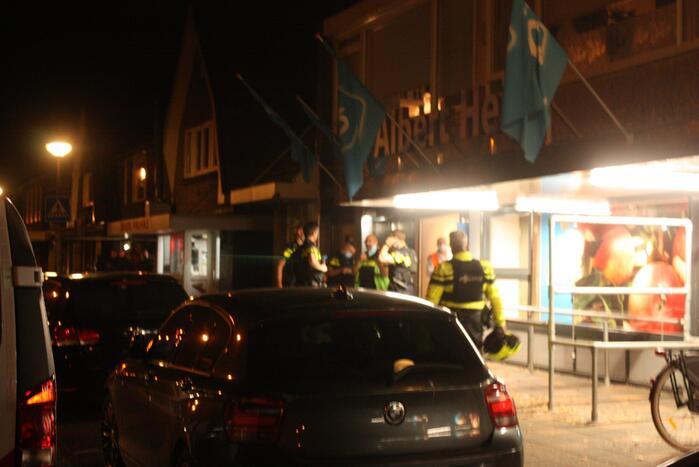 Overval op supermarkt Albert Heijn