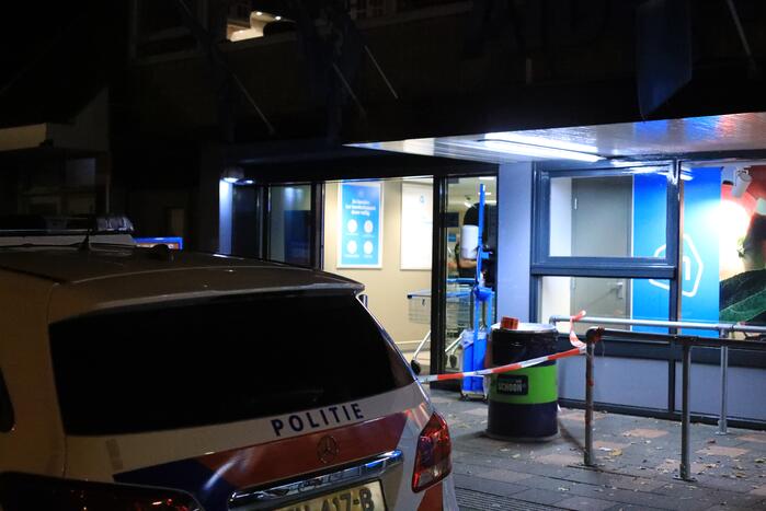 Overval op supermarkt Albert Heijn