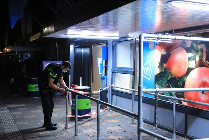Overval op supermarkt Albert Heijn