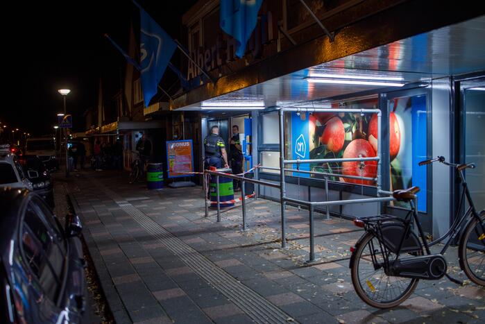 Overval op supermarkt Albert Heijn