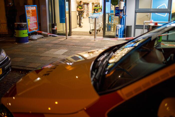 Overval op supermarkt Albert Heijn