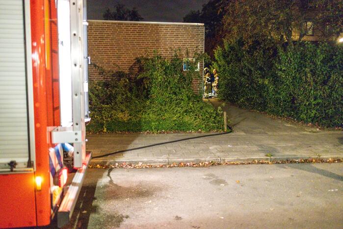 Toegangsdeur opgeblazen van sporthal