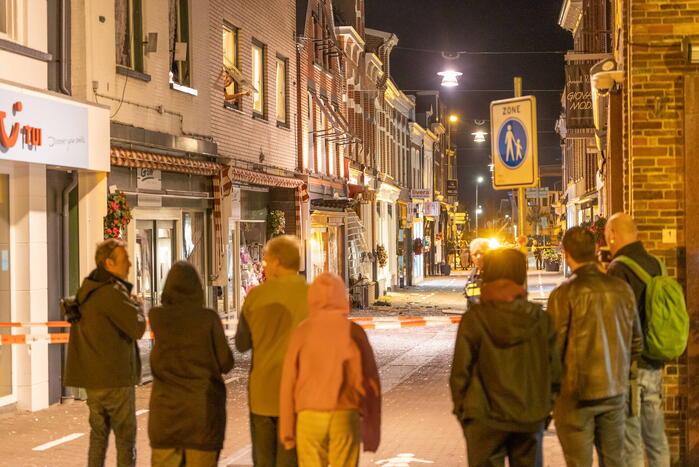 Flinke schade na plofkraak bij juwelier