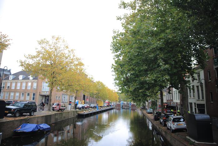 Brand geblust met brandblusser in woning