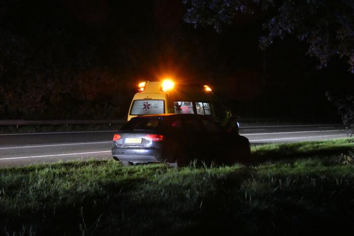 Gewonden bij aanrijding op snelweg