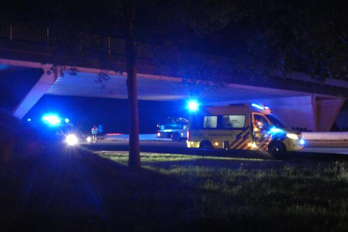 Gewonden bij aanrijding op snelweg