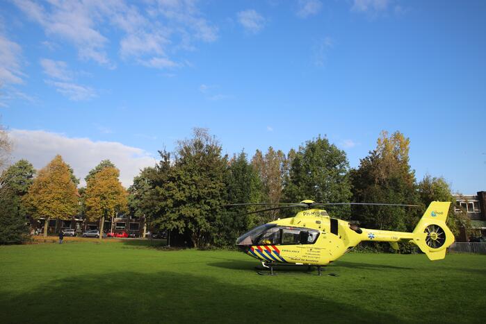 Traumahelikopter ingezet bij incident in flat