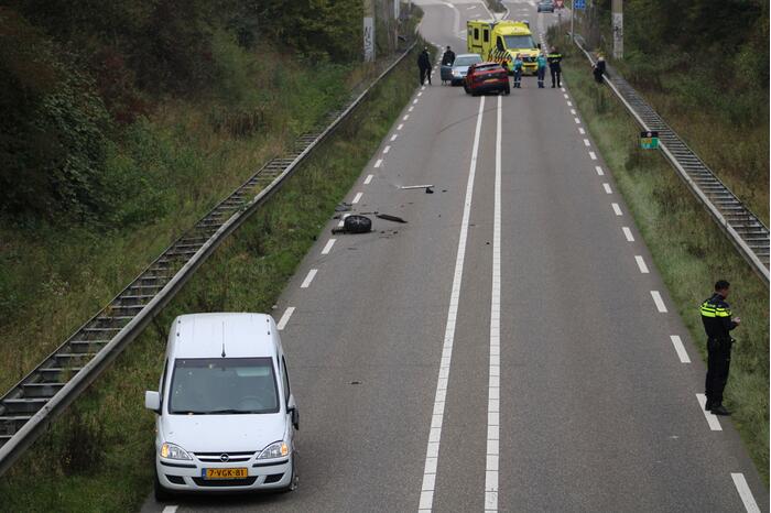 Botsing zorgt voor grote verkeershinder
