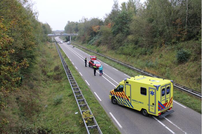 Botsing zorgt voor grote verkeershinder