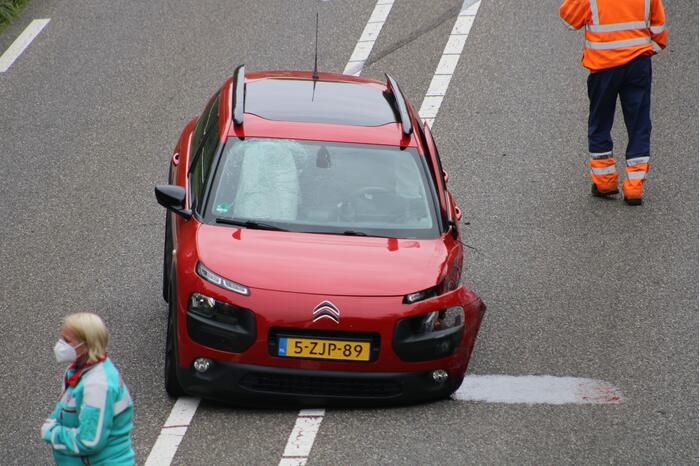 Botsing zorgt voor grote verkeershinder