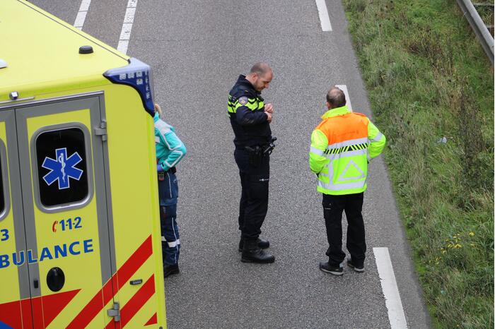 Botsing zorgt voor grote verkeershinder