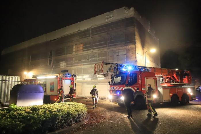 Brandstichting in kelderbox van flat