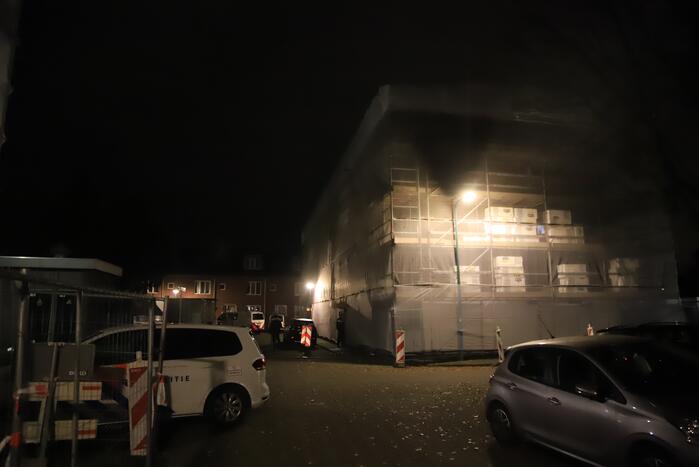 Brandstichting in kelderbox van flat