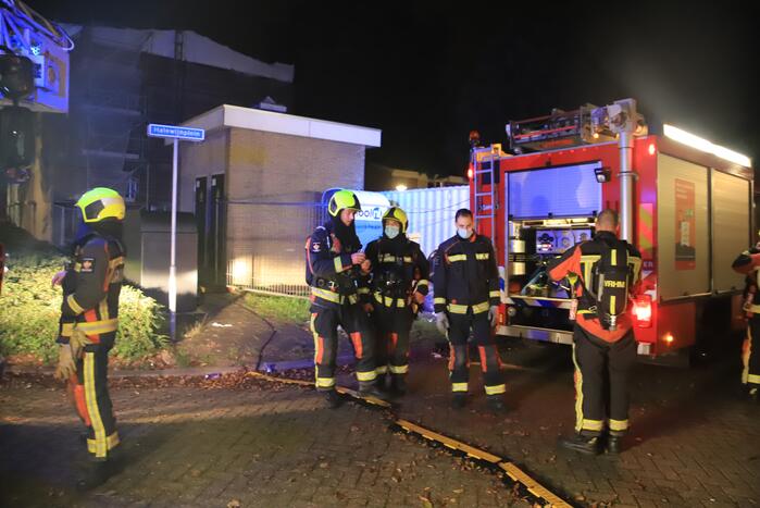 Brandstichting in kelderbox van flat