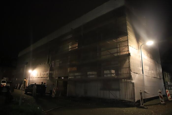 Brandstichting in kelderbox van flat