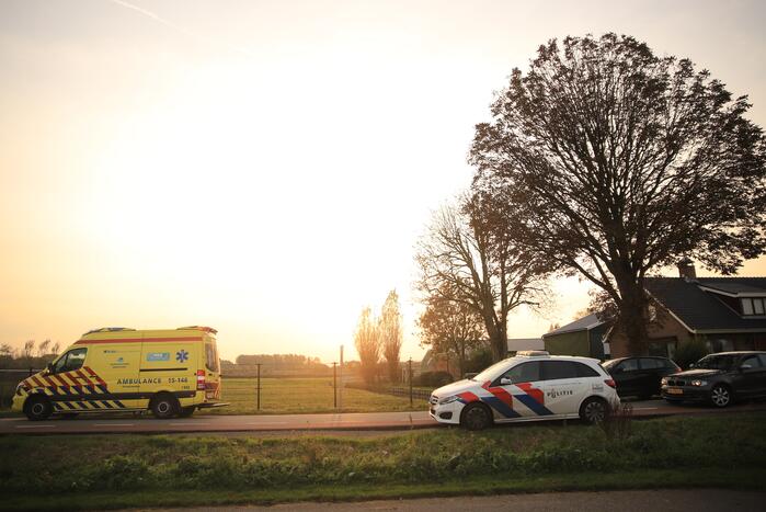 Twee personen gewond na aanrijding