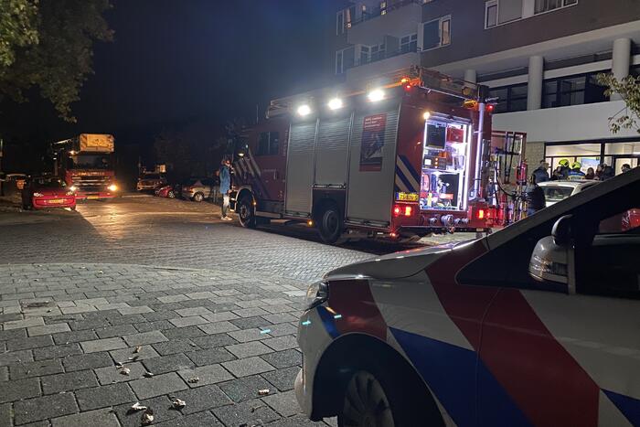 Meerdere bewoners geëvacueerd bij brand in appartementencomplex