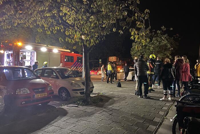 Meerdere bewoners geëvacueerd bij brand in appartementencomplex