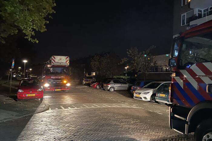 Meerdere bewoners geëvacueerd bij brand in appartementencomplex