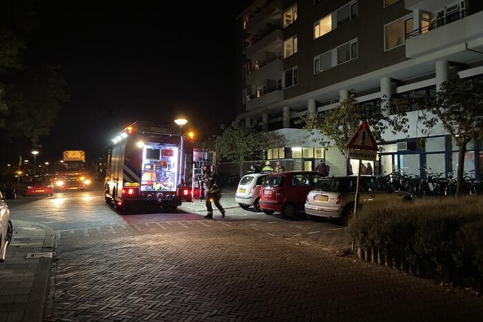 Meerdere bewoners geëvacueerd bij brand in appartementencomplex