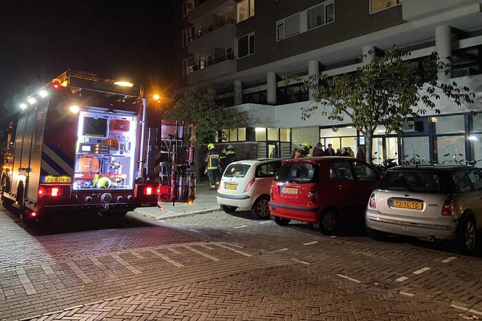 Meerdere bewoners geëvacueerd bij brand in appartementencomplex