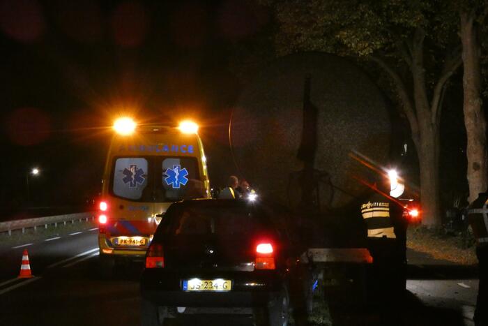 Gewonde bij aanrijding met tractor