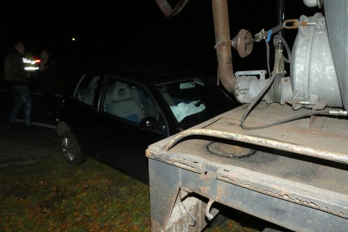 Gewonde bij aanrijding met tractor
