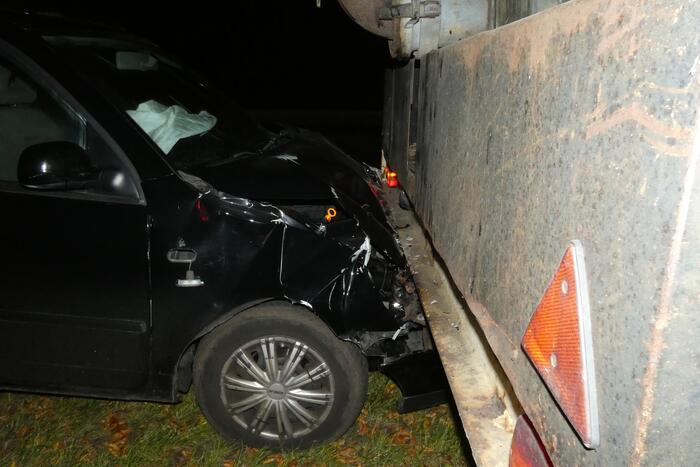 Gewonde bij aanrijding met tractor