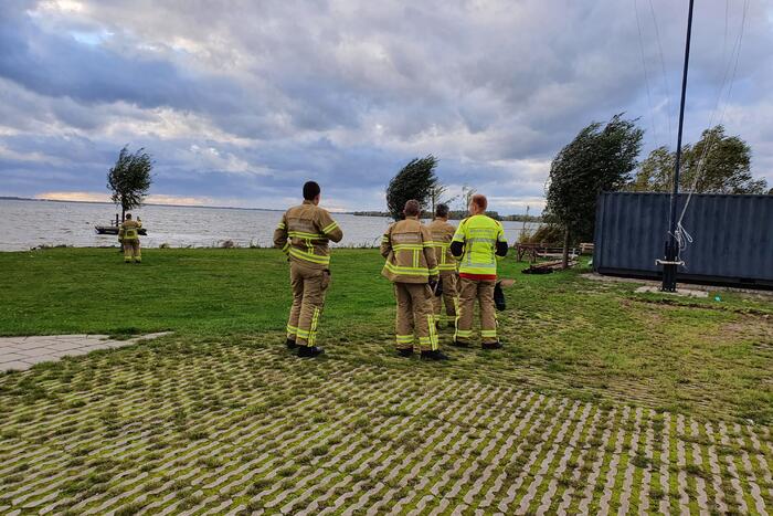 Noodsignaal waargenomen op Wolderwijd
