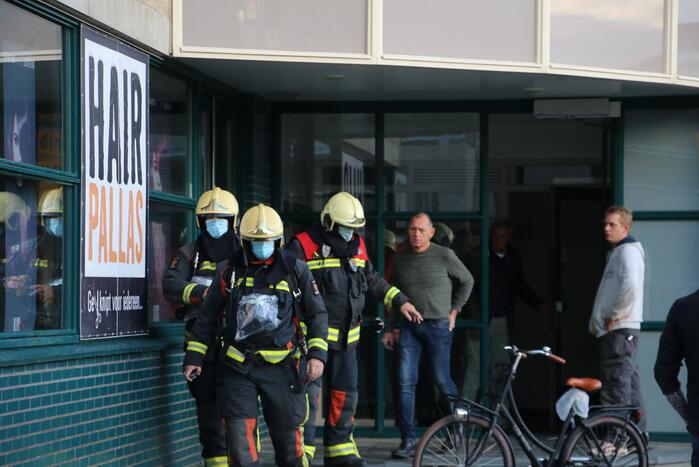 Gasleiding geraakt tijdens boorwerkzaamheden bij Showtime Gym