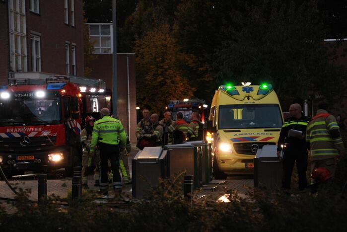 Explosie in flatwoning