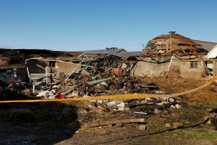 Enorme schade na uitslaande brand in schuur