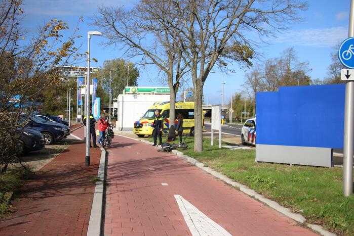 Fietser gewond bij ongeval op fietspad